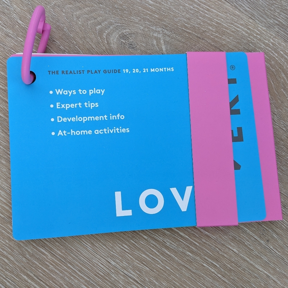 Lovevery The Realist Play Guide 19-21 Months